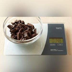 Salter for Williams-Sonoma Touchless Tare Glass Scale